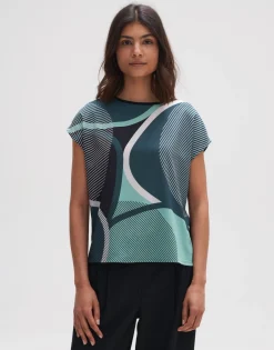 Cheap someday Fashion Shirt Met Print Sadoli Print Black