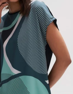 Cheap someday Fashion Shirt Met Print Sadoli Print Black