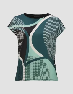 Cheap someday Fashion Shirt Met Print Sadoli Print Black