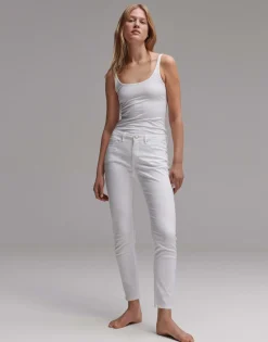 Outlet someday Fashion Skinny Jeans Elma Clear White
