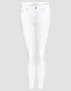 Outlet someday Fashion Skinny Jeans Elma Clear White