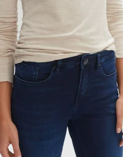 Outlet someday Fashion Skinny Jeans Elma Midnight Deep Vintage Blue