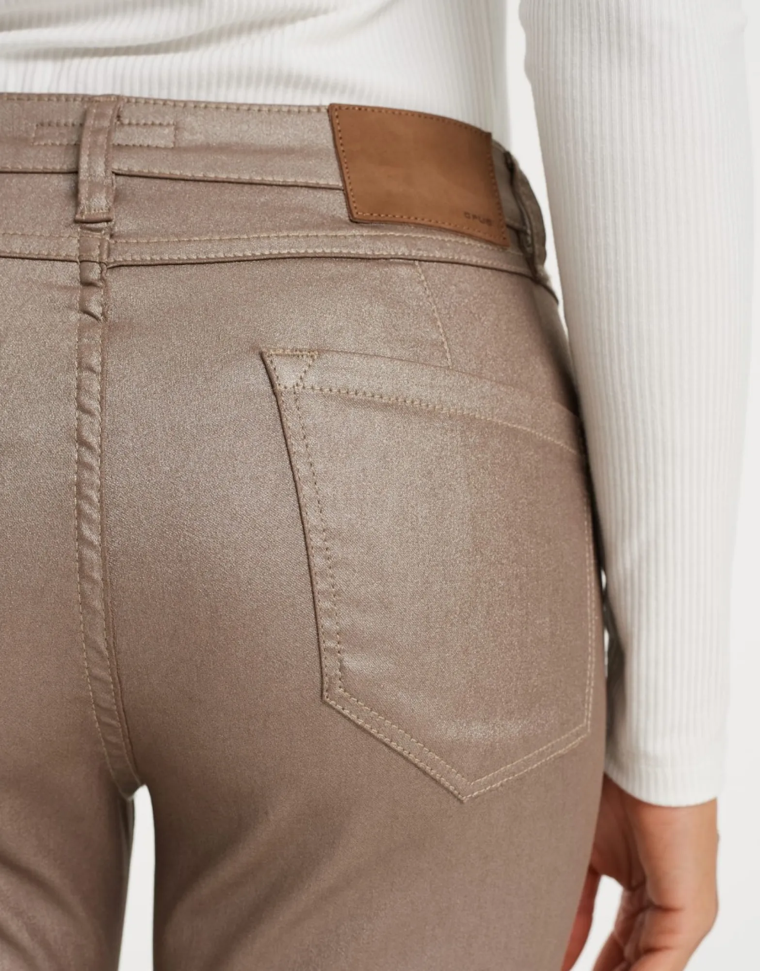 New someday Fashion Slim Jeans Emily Glam Sweet Almond