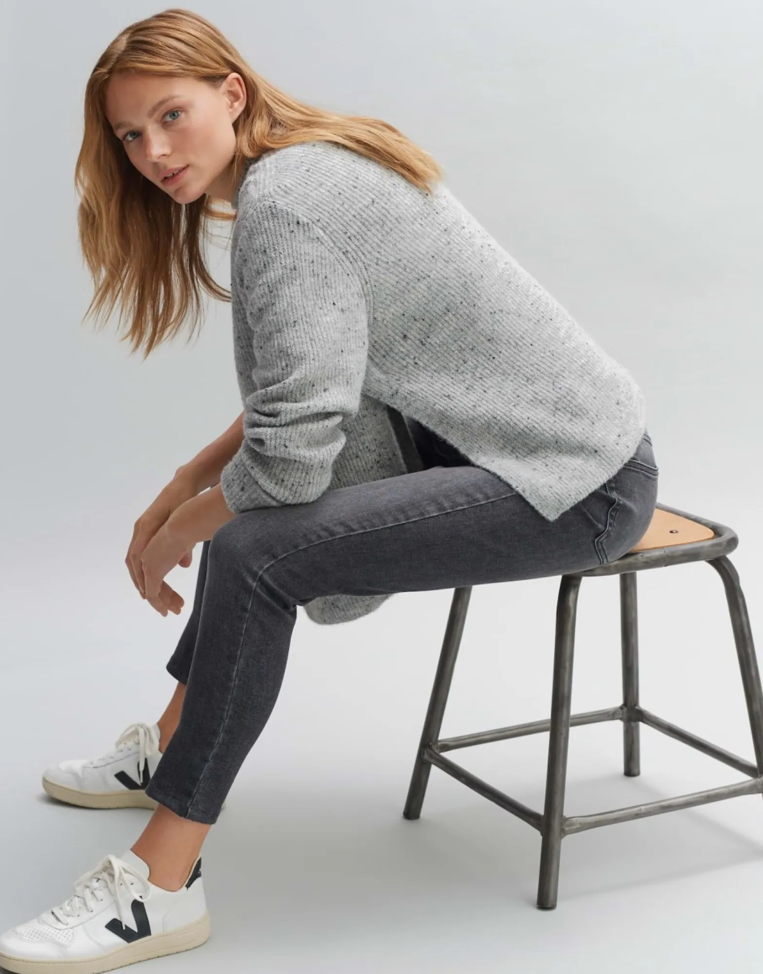 Fashion someday Fashion Slim Jeans Evita Grunge Grunge Grey