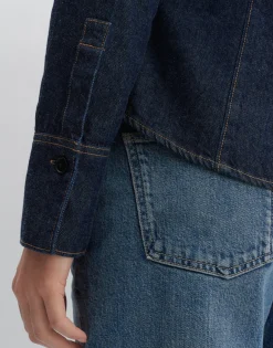 Best Sale someday Fashion Spijkerblouse Famalia Washed Night Blue