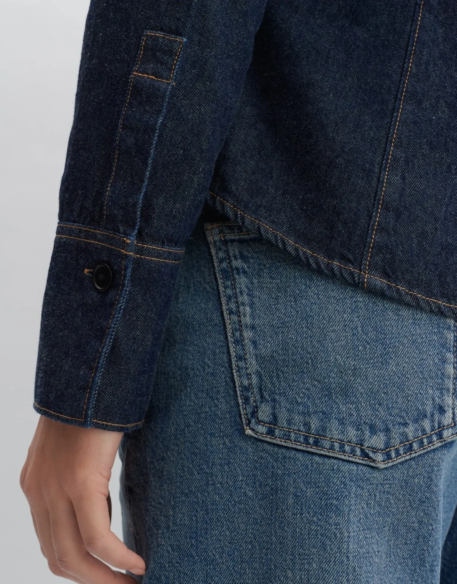 Best Sale someday Fashion Spijkerblouse Famalia Washed Night Blue