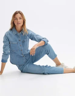 Store someday Fashion Spijkerblouse Flippi Blue Frozen