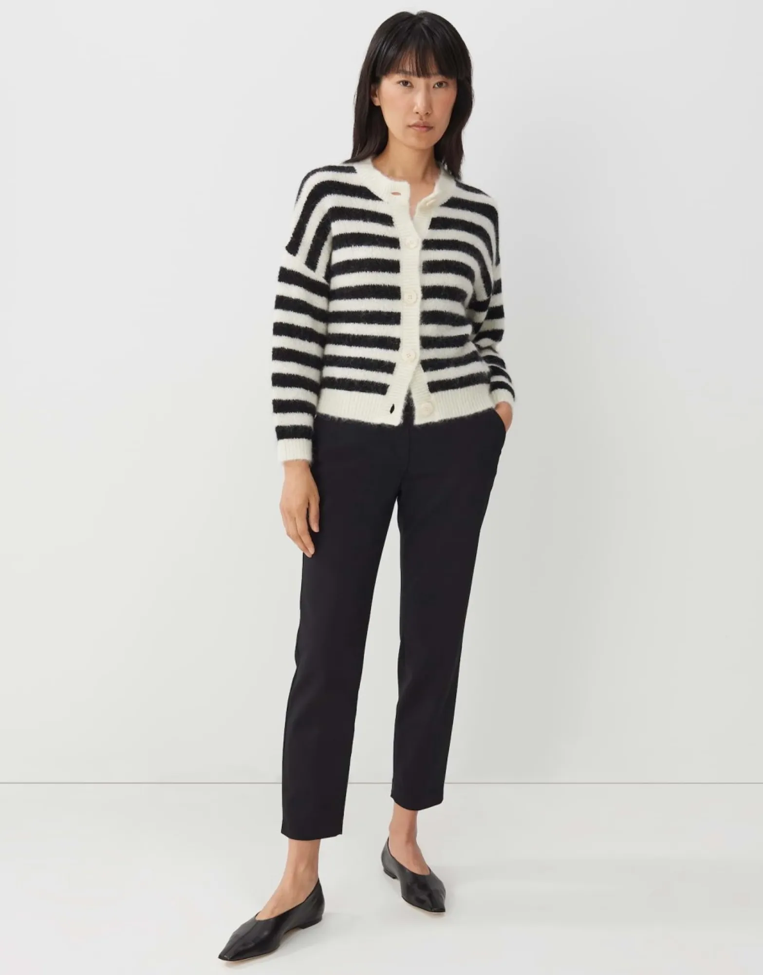 Best someday Fashion Stoffen Broek Celana Black