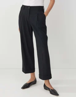 Flash Sale someday Fashion Stoffen Broek Cisilia Stripe Ocean