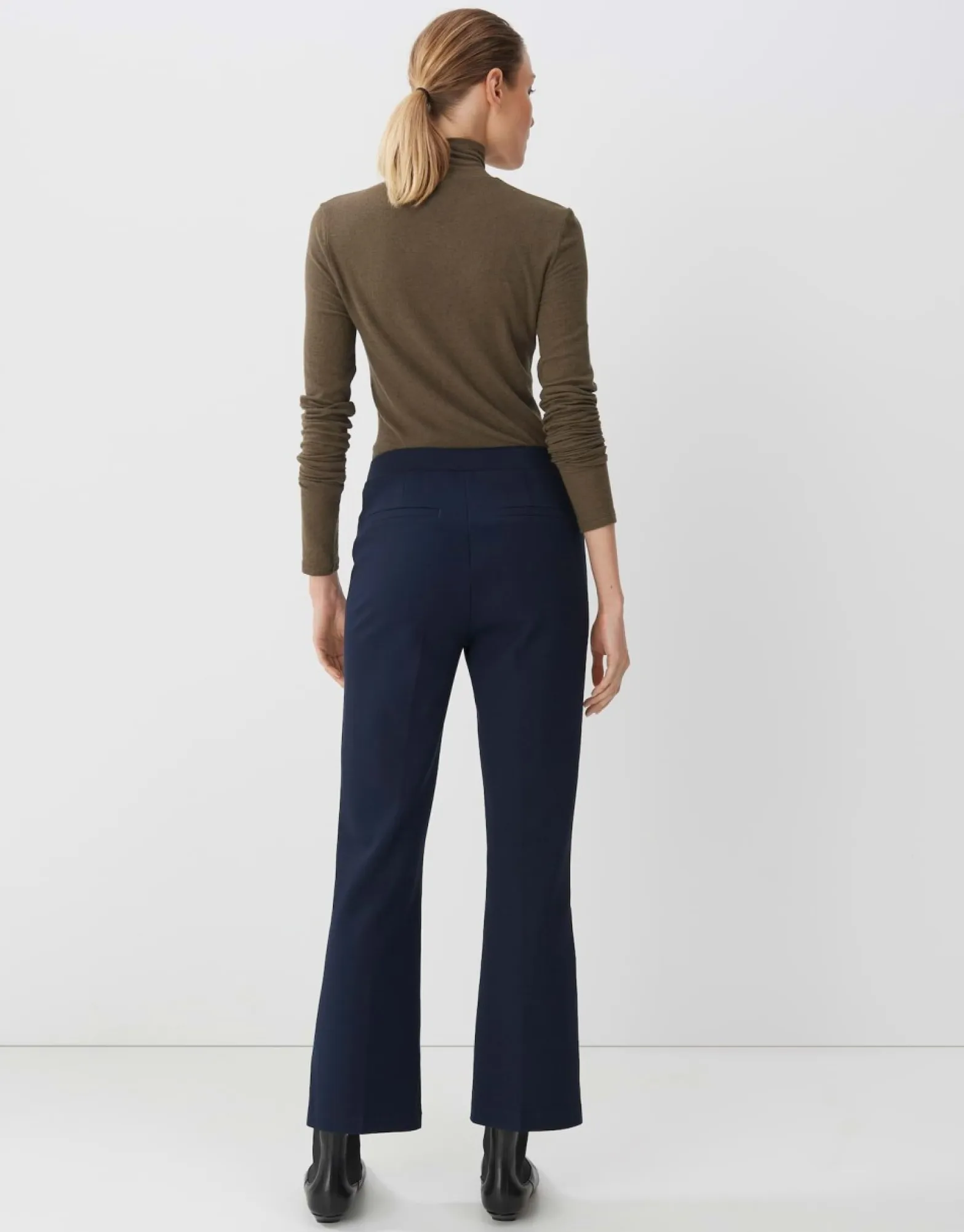 Best Sale someday Fashion Stoffen Broek Curinna Ocean