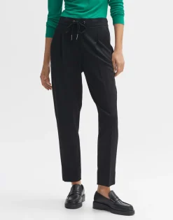 Flash Sale someday Fashion Stoffen Broek Elopa Black