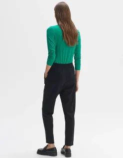 Flash Sale someday Fashion Stoffen Broek Elopa Black