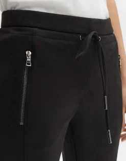 Cheap someday Fashion Stoffen Broek Levina Soft Black