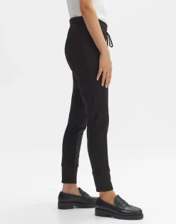 Cheap someday Fashion Stoffen Broek Levina Soft Black