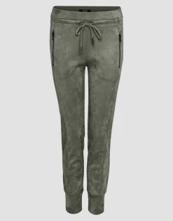 Fashion someday Fashion Stoffen Broek Levina Soft Dark Sage