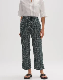 Best Sale someday Fashion Stoffen Broek Mahola Sunny Deep Teal