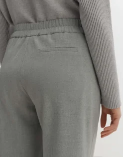 Flash Sale someday Fashion Stoffen Broek Maikito Brushed Hazy Fog Melange