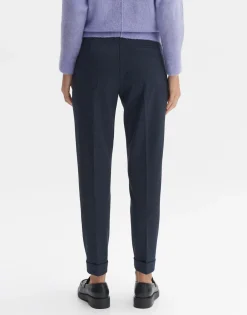 Fashion someday Fashion Stoffen Broek Melina Track Coal Blue