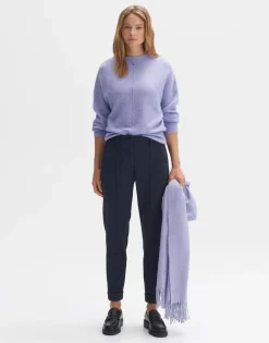 Fashion someday Fashion Stoffen Broek Melina Track Coal Blue