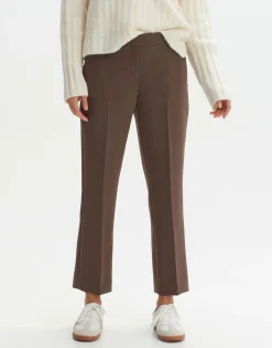 Sale someday Fashion Stoffen Broek Miriki Detail Sandalwood