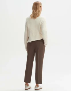 Sale someday Fashion Stoffen Broek Miriki Detail Sandalwood