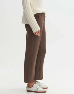 Sale someday Fashion Stoffen Broek Miriki Detail Sandalwood