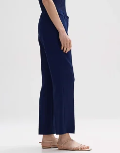 Online someday Fashion Stoffen Broek Miriki Detail Blue Hour