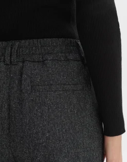 Outlet someday Fashion Stoffen Broek Mitina Splendid Black