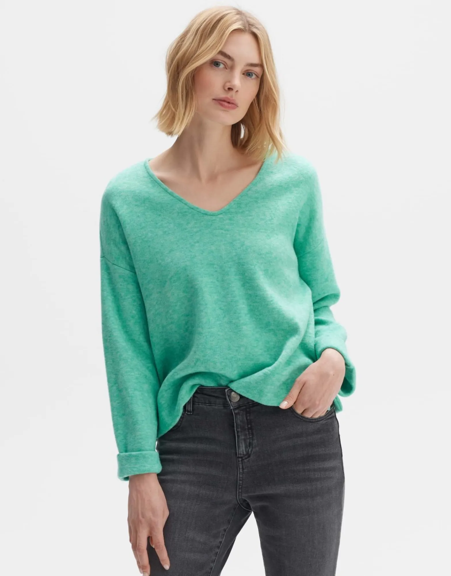 Best someday Fashion Sweatshirt Gelela Pepper Green