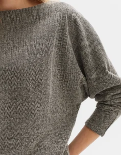 Cheap someday Fashion Sweatshirt Gisandi Macadamia