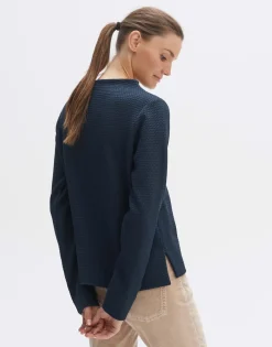 Sale someday Fashion Sweatshirt Glume Coal Blue