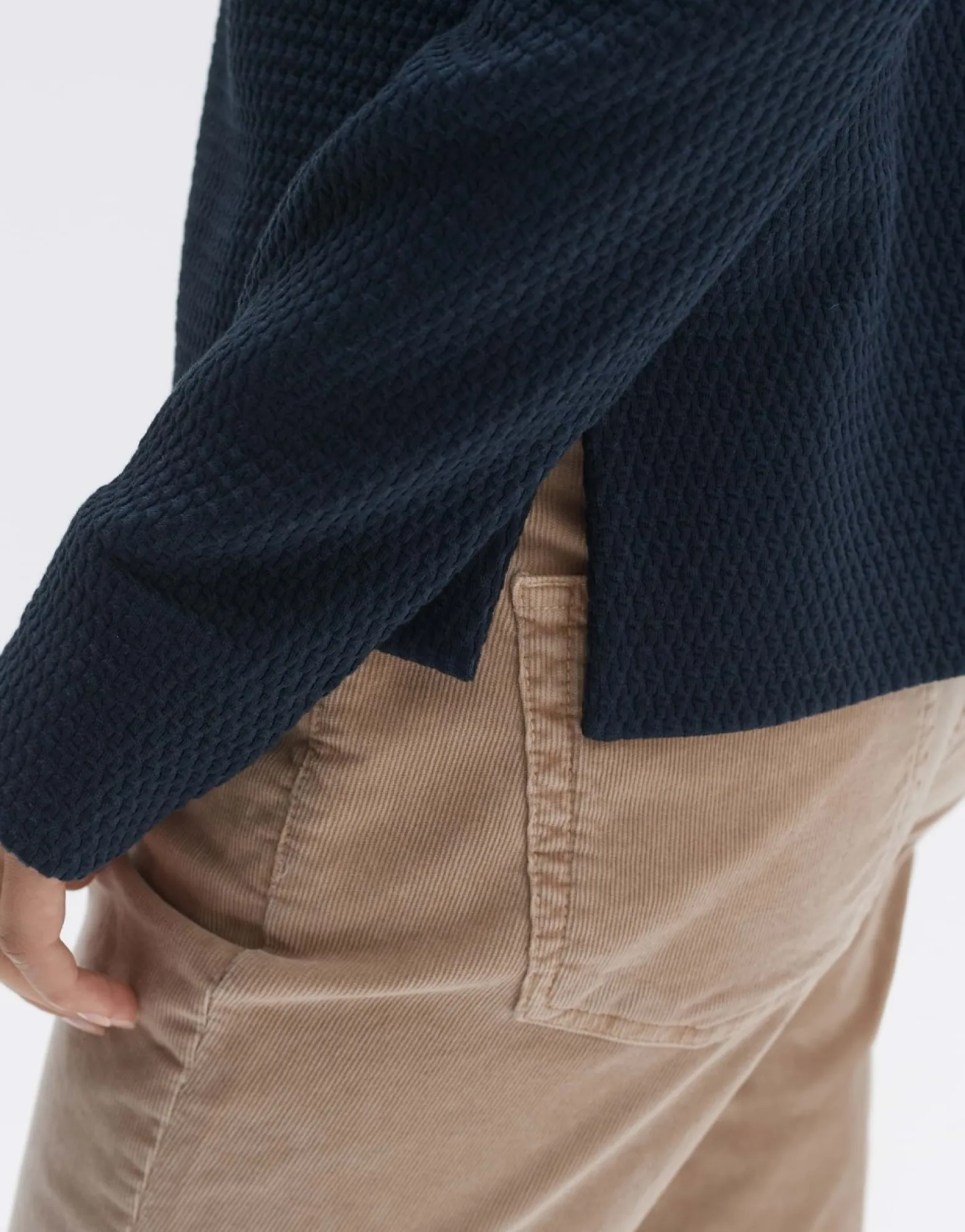 Sale someday Fashion Sweatshirt Glume Coal Blue