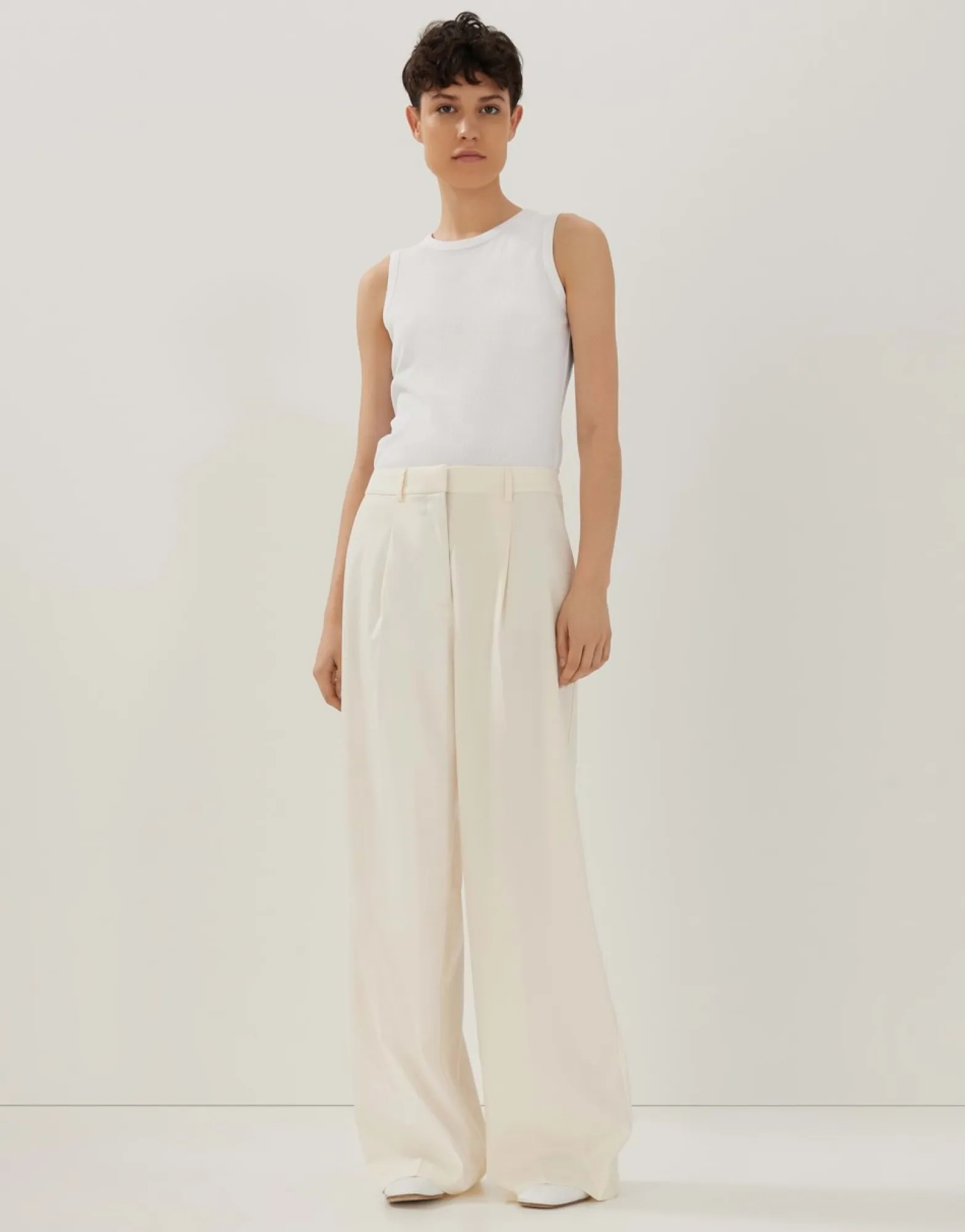 Best someday Fashion Tanktop Kleanne White