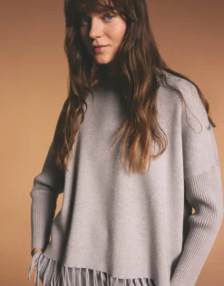 Cheap someday Fashion Trui Pebila Hazy Fog Melange