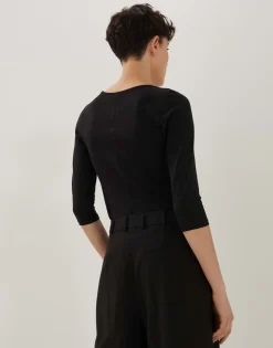 Shop someday Fashion T-Shirt Kain Black