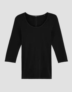 Shop someday Fashion T-Shirt Kain Black