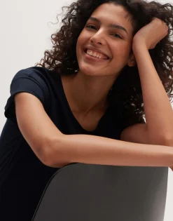 Shop someday Fashion T-Shirt Skita Soft Coal Blue