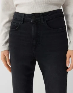 Fashion someday Fashion Uitlopende Jeans Ciflare Charcoal Dark Charcoal