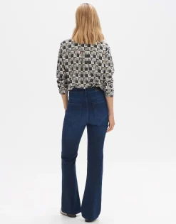 Sale someday Fashion Uitlopende Jeans Edris Deep Vintage Blue