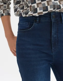 Sale someday Fashion Uitlopende Jeans Edris Deep Vintage Blue