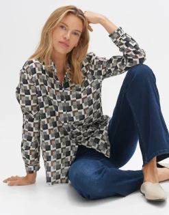 Sale someday Fashion Uitlopende Jeans Edris Deep Vintage Blue