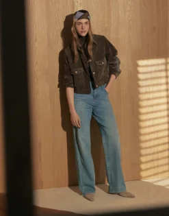 Store someday Fashion Wide Jeans Miberta California Blue