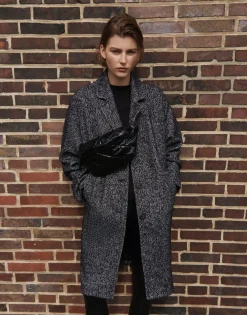 Hot someday Fashion Wollen Mantel Hajoki Black