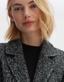 Hot someday Fashion Wollen Mantel Hajoki Black