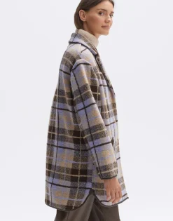 Flash Sale someday Fashion Wollen Mantel Halilo Grunge Macadamia