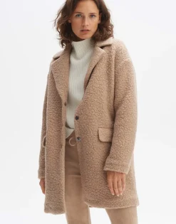 Shop someday Fashion Wollen Mantel Hiromi Nutmeg